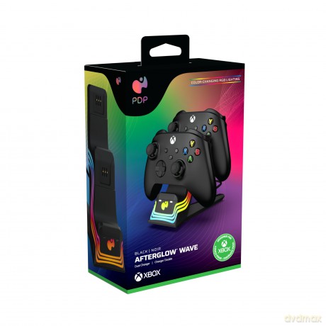 PDP Afterglow Wave Dual Charger Black /Xbox Series X