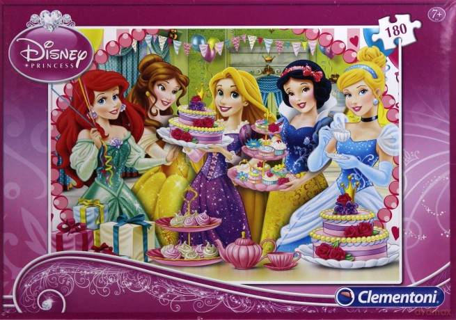 CLEMENTONI 180 el. Księzniczki [PUZZLE]