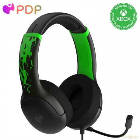 PDP Airlite Wired Headset - Jolt Green /Xbox Series X