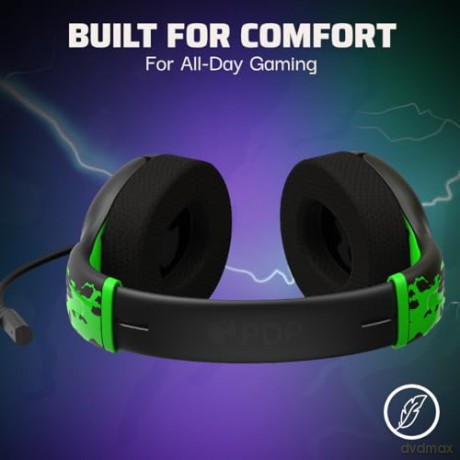 PDP Airlite Wired Headset - Jolt Green /Xbox Series X