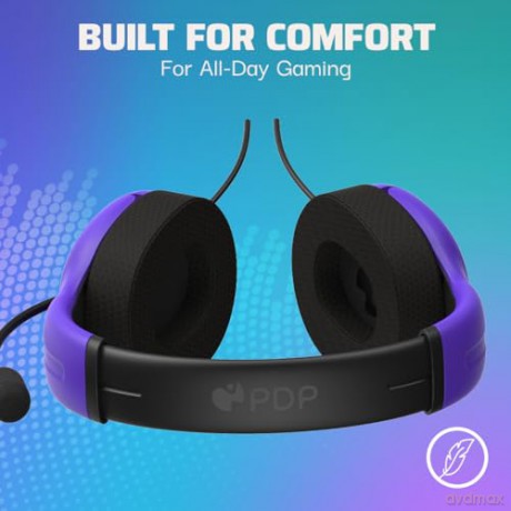 PDP Airlite Wired  Stereo Headset For Playstation - Ultra Violet