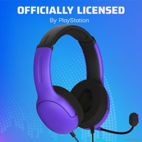 PDP Airlite Wired  Stereo Headset For Playstation - Ultra Violet