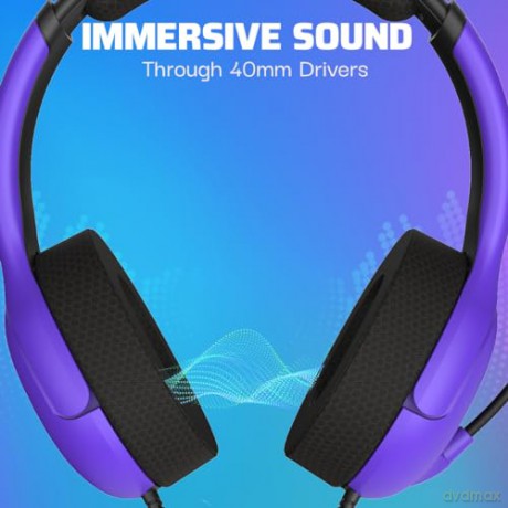 PDP Airlite Wired  Stereo Headset For Playstation - Ultra Violet