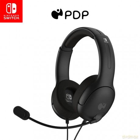 PDP Nintendo Switch Wired Headset LVL40 Black