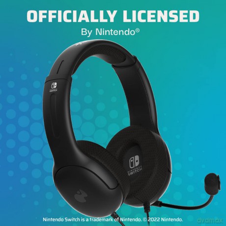 PDP Nintendo Switch Wired Headset LVL40 Black