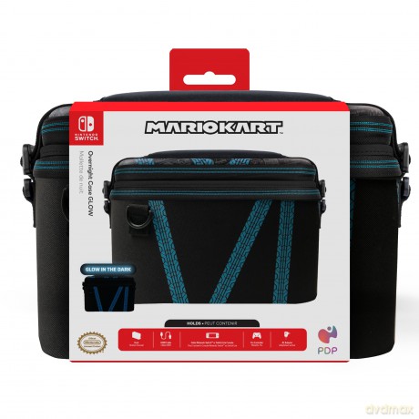 PDP Overnight GLOW Case Kart Drift (Pull-n-Go) /Nintendo Switch