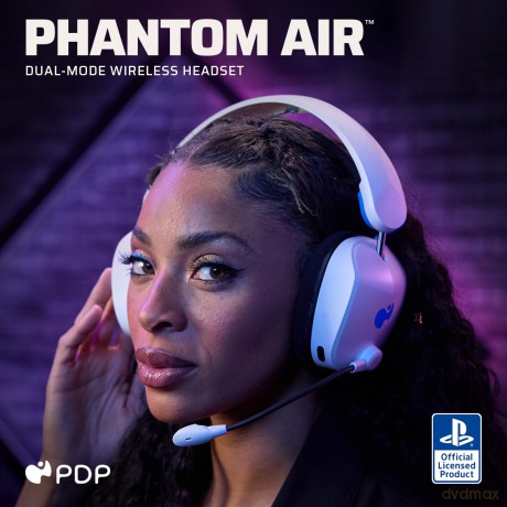 PDP Phantom Wireless White Headset /PS5