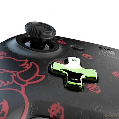 PDP Rematch Wired Controller - Bowser Glow In The Dark /Nintendo Switch