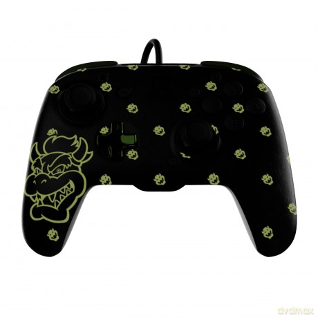 PDP Rematch Wired Controller - Bowser Glow In The Dark /Nintendo Switch