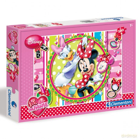 CLEMENTONI 180 el. Minnie (Myszka Mini) Disney [PUZZLE]