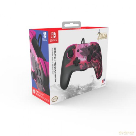 PDP Switch Rematch Wired Controller - Calamity Ganon /Nintendo Switch