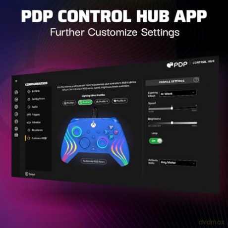 PDP Wired Controller Afterglow Wave Blue /Xbox Series X