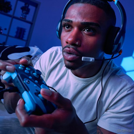 PDP Wired Controller Rematch - Blue Tide Glow In The Dark /Xbox Series X