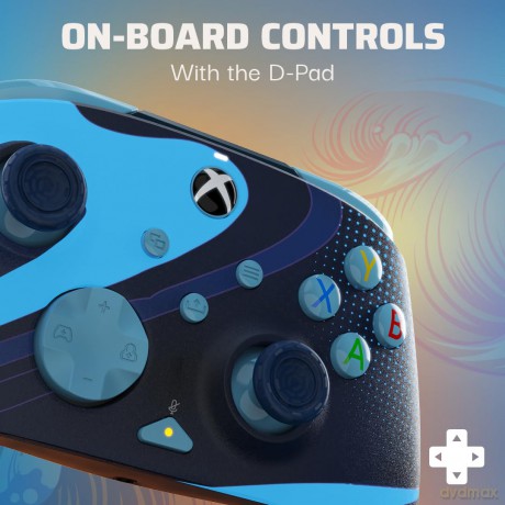 PDP Wired Controller Rematch - Blue Tide Glow In The Dark /Xbox Series X