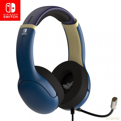 PDP Wired Headset Airlite - Hyrule Blue /Nintendo Switch