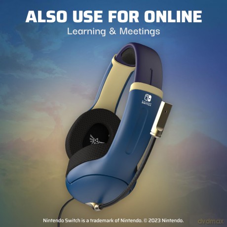 PDP Wired Headset Airlite - Hyrule Blue /Nintendo Switch