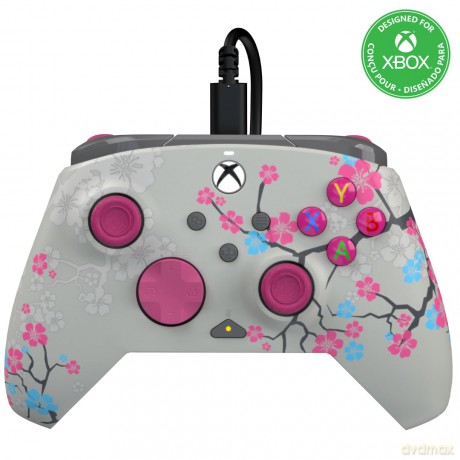 PDP Wired Rematch Controller - Blossom Glow In The Dark /Xbox Series X