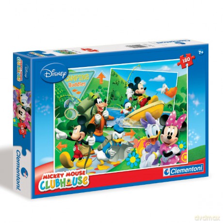 CLEMENTONI 180 el. Myszka Mickey (Myszka Miki) Disney [PUZZLE]