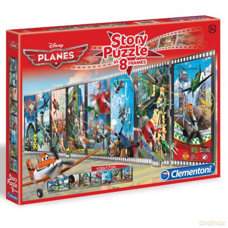 Clementoni 200 El. Planes (Samoloty) Disney (Samoloty Disney) Disney [PUZZLE]
