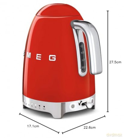 Smeg KLF04RDEU Water Kettle - red