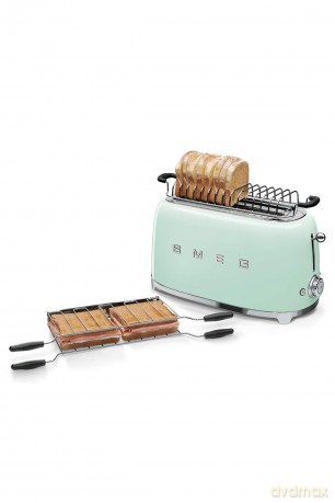 Smeg TSF02PGEU Toaster - Pastel Green