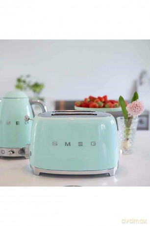 Smeg TSF02PGEU Toaster - Pastel Green