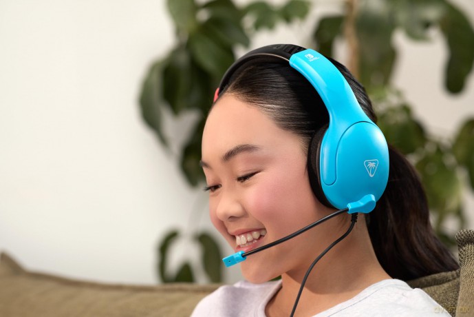 Turtle Beach Headset Airlite Fit Neon Blue/Red /Nintendo Switch 2