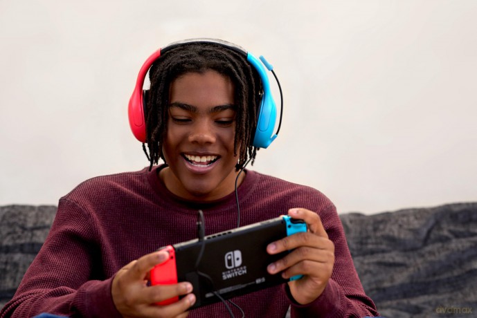 Turtle Beach Headset Airlite Fit Neon Blue/Red /Nintendo Switch 2