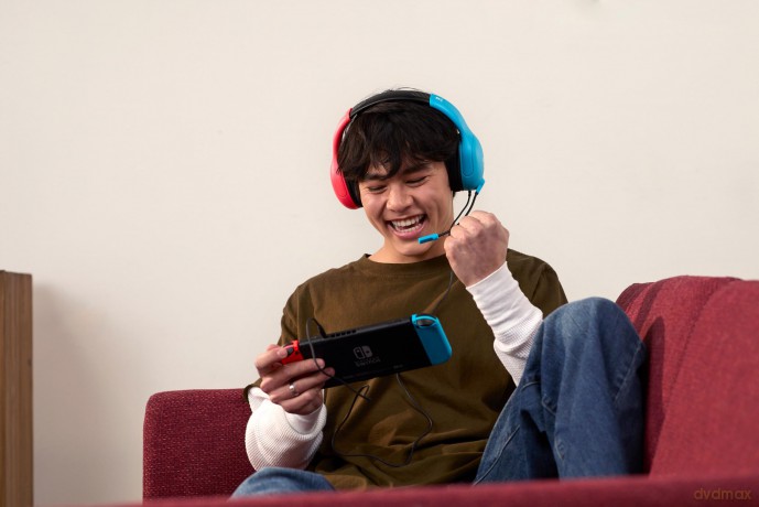 Turtle Beach Headset Airlite Fit Neon Blue/Red /Nintendo Switch 2