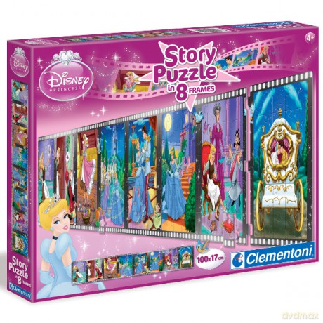 Clementoni 200 El.Story Kopciuszek Disney Disney [PUZZLE]