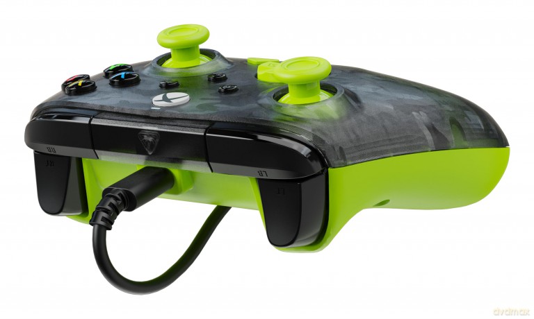 Turtle Beach Xbox Wired Rematch Controller Ghost Camo Black/Yellow
