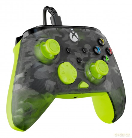 Turtle Beach Xbox Wired Rematch Controller Ghost Camo Black/Yellow