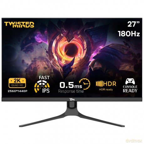 Twisted Minds Blaze Series Flat 27" Qhd - 180Hz