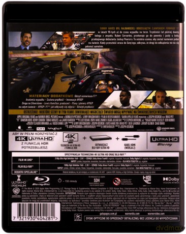 F1: Film [Blu-Ray 4K]+[Blu-Ray]