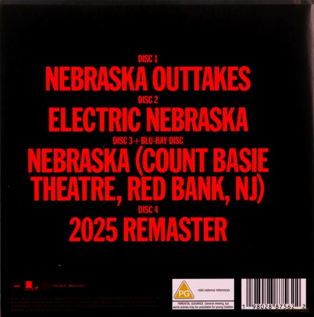 Bruce Springsteen: Nebraska 82: Expanded Edition [4CD]+[1Blu-ray]