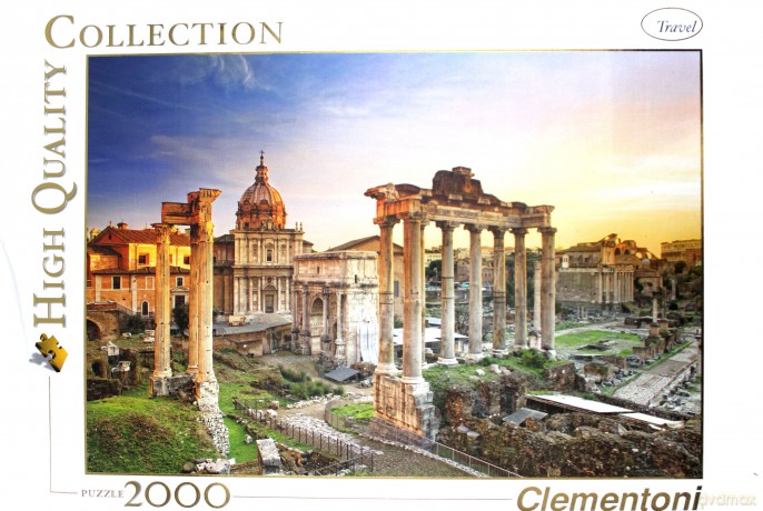 Clementoni 2000 El. Rzymski Rynek [PUZZLE]