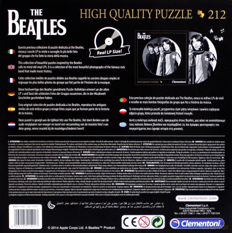Clementoni 212 El. Płyta The Beatles [PUZZLE]
