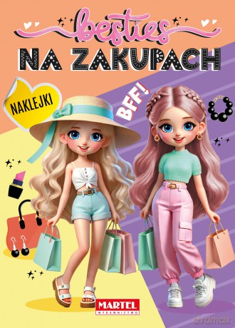 Besties. Na zakupach z naklejkami - Katarzyna Salamon [KSIĄŻKA]