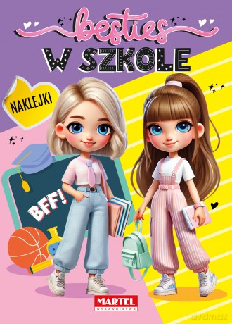 Besties. W szkole z naklejkami - Katarzyna Salamon [KSIĄŻKA]