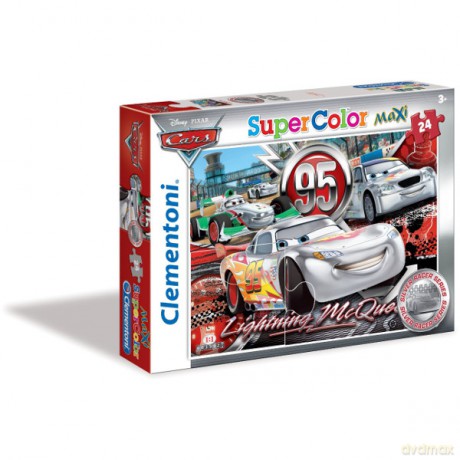 Clementoni 24 El. Maxi Cars Silver (Auta) Disney [PUZZLE]