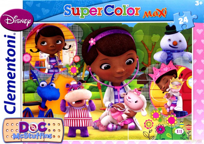 CLEMENTONI 24 el. Maxi Doc Mcstuffins [PUZZLE]