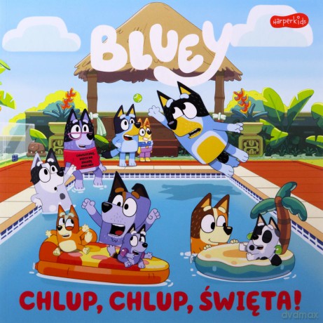Bluey. Chlup, chlup, Święta! Moja czytanka [KSIĄŻKA]