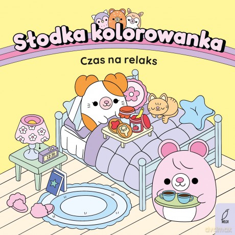 Czas na relaks. Słodka kolorowanka [KSIĄŻKA]