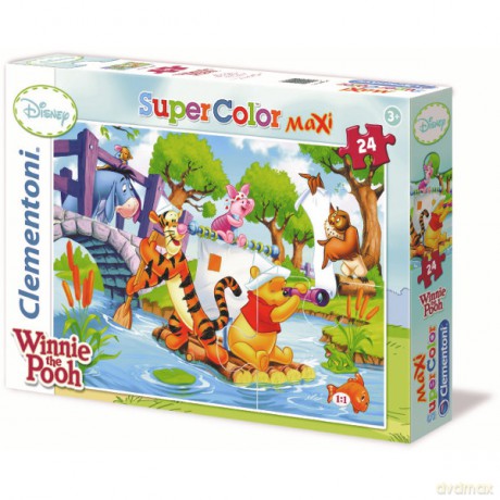 Clementoni 24 El. Maxi Kubuś Puchatek Disney [PUZZLE]