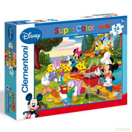 Clementoni 24 El. Maxi Mickey (Myszka Miki) Disney (Myszka Miki) Disney [PUZZLE]