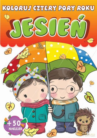 Jesień. Koloruj. Cztery pory roku [KSIĄŻKA]