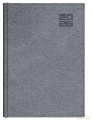 Kalendarz 2026 Aluminium Standard B5 tygodniowy srebny [KALENDARZ]