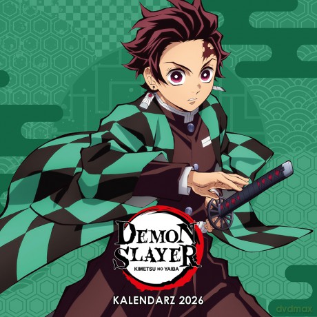 Kalendarz 2026 Demon Slayer ścienny [KALENDARZ]