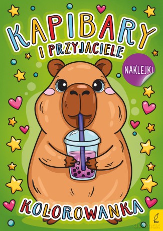 Kapibary i przyjaciele. Kolorowanka [KSIĄŻKA]