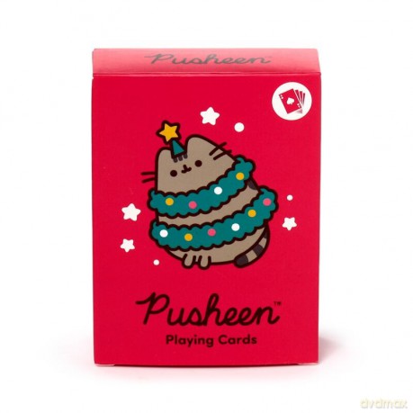 Karty do gry Świąteczny kot Pusheen XPCARD15 [KARTY]